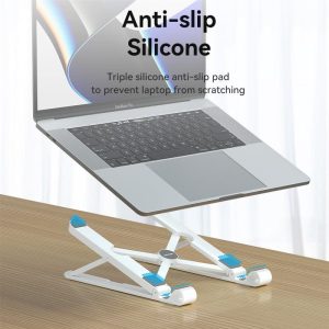 VENTION foldable Laptop Stand - White color - KDNW0 - Image 2