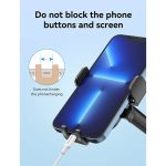 Vention One Touch Clamping Car Mount (Dashboard / Glass / Windshield Air Vent) for Smartphones [ KCVB0 ]