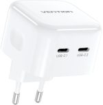 Vention GaN FAST Charger (2 x Port Type-C Each Port Support 35W) [ FBPW0-EU ]