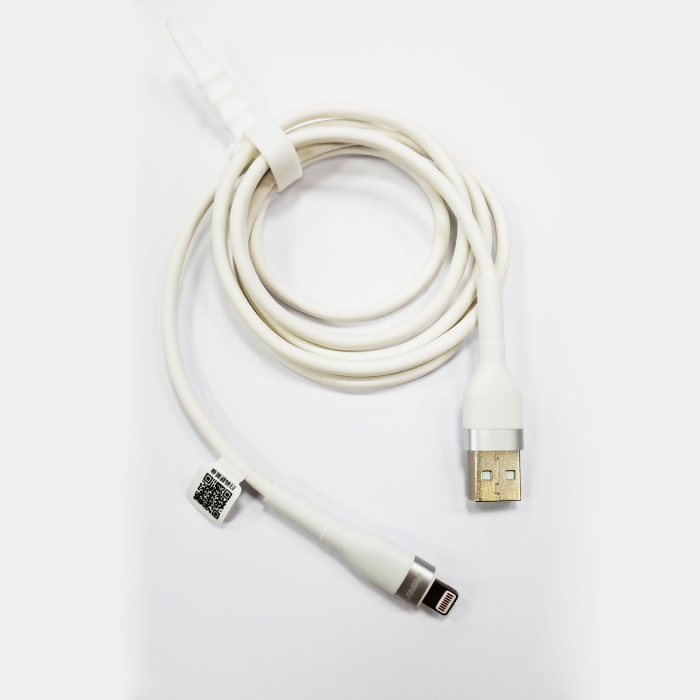 Pisen macaron series lightning ( iPhone ) silicon data charging cable - DM AL03 1200