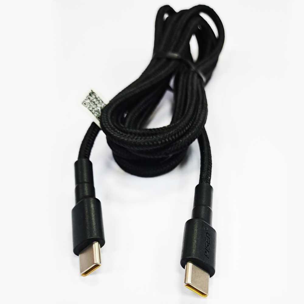 Pisen Type-C to Type-C integral molding braided Cable – 1.8M length – DM-TC11-1800