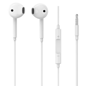 Pisen in-ear headphone - white color - 3.5mm Plug - AP01