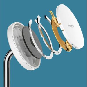 Pisen wireless charging desktop stand - 30w total power [ FYD-C20 ] - Image 4