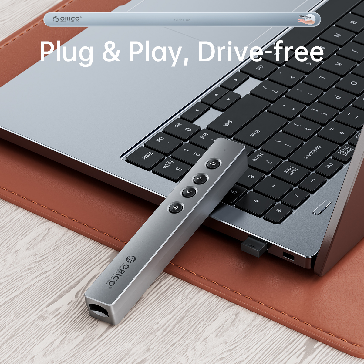 ORICO-Presentation Clicker Gray - OPPT-05
