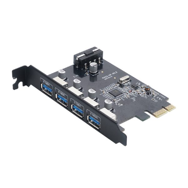 Orico 4 Ports USB 3.0 PCI-E Expansion Card ORICO-PVU3-4P-V1