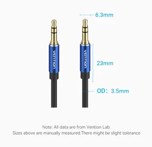 Vention 3.5mm Audio Cable 5M - BAXLJ