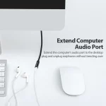 Vention Extension Cable AUX 3.5mm 1m - BHBBF