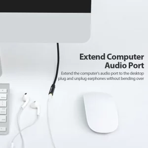 Vention Extension Cable AUX 3.5mm 1m - BHBBF