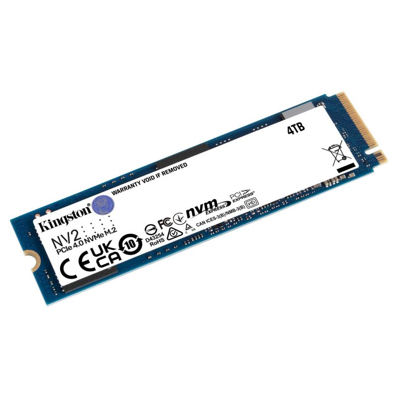 Kingston 4TB NV2 PCIe 4.0 NVMe SSD [ SNV2S/4000G ]