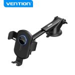 Vention One Touch Clamping Car Mount (Dashboard / Glass / Windshield Air Vent) for Smartphones [ KCVB0 ]