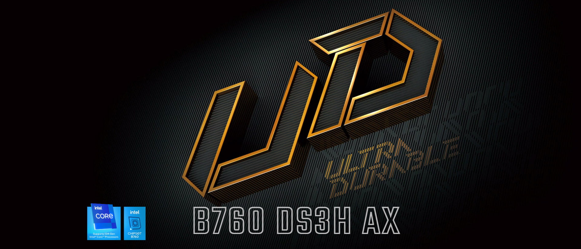 Gigabyte Ultra Durable Motherboard UD DS3H AX (DDR5) [ B760-DS3H-AX ]