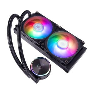 Cooler master MASTERLIQUID PL240 FLUX Liquid CPU Cooler - black color - MLY-D24M-A23PZ-R1 - Image 4