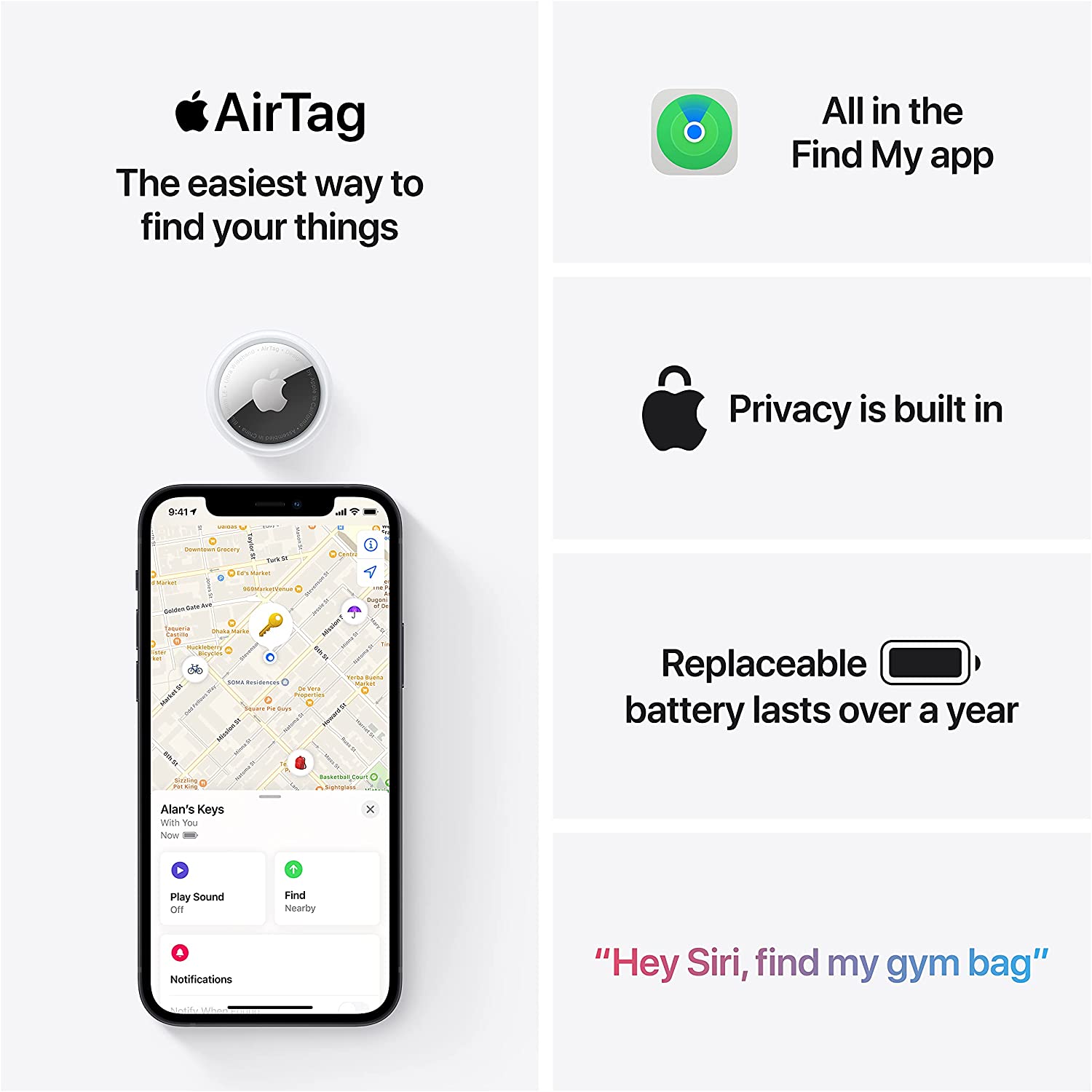 Apple Air Tag MXA532AM/A