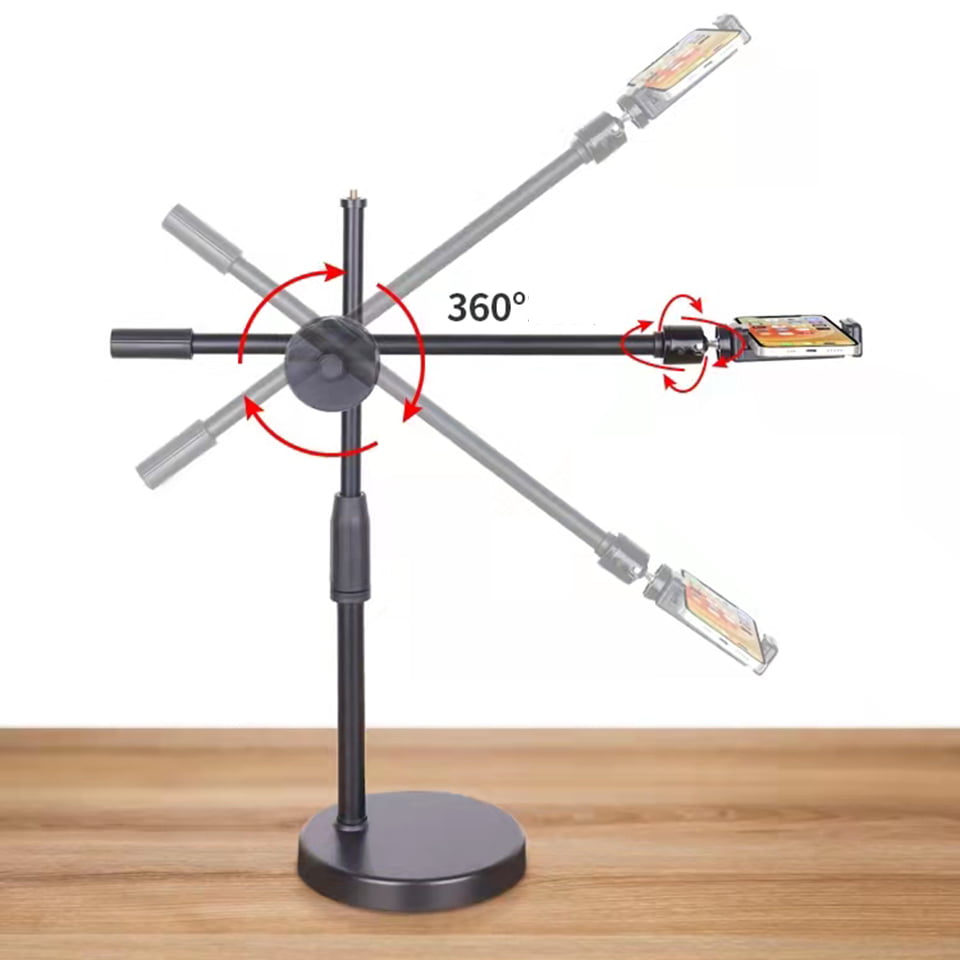 Overhead Tripod with Ring Light - Durable