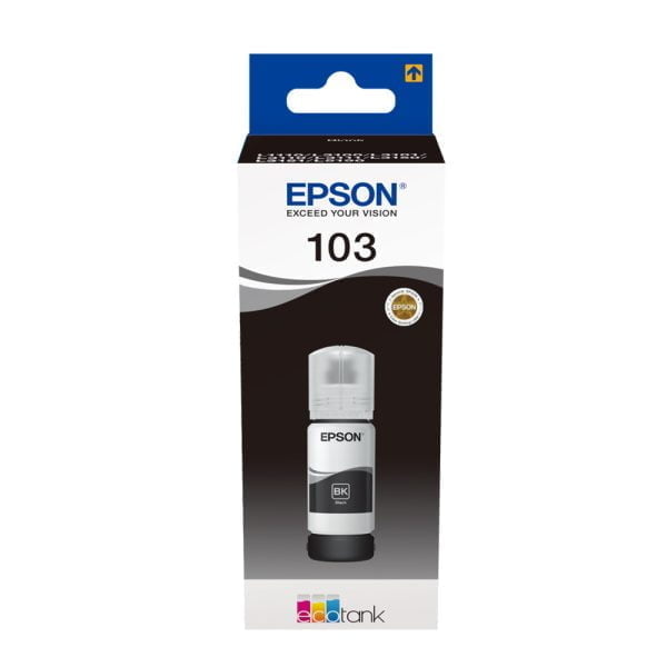 Epson 103 EcoTank Black 65ml ink bottle [ C13T00S14A ]