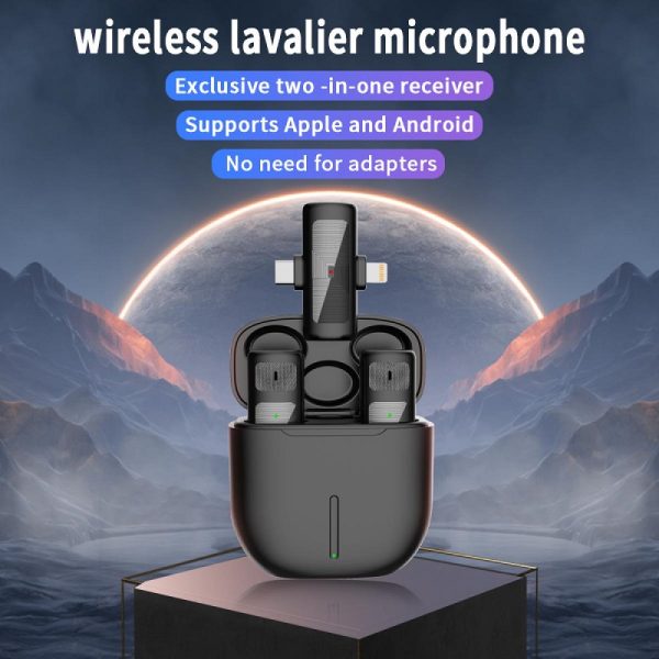 Lavalier Wireless Microphone Dual