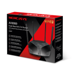 MERCUSYS AX3000 Dual-Band Wi-Fi 6 Router - MR80X - V2