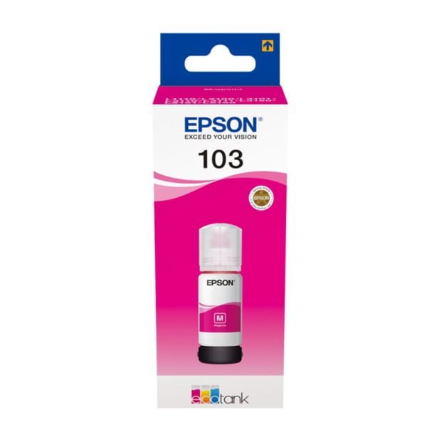 Epson 103 EcoTank Magenta 65ml ink bottle [ C13T00S34A ]