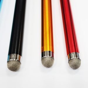 Metal Capacitive Stylus pen - Mesh Fiber Tip for touch screen - Fast Responsive touch Speed - Image 3