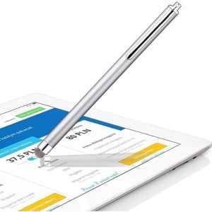 Metal Capacitive Stylus pen - Mesh Fiber Tip for touch screen - Fast Responsive touch Speed - Image 2