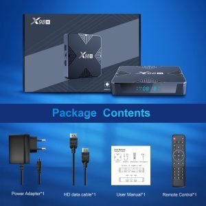 X98 H Android TV box - 4GB RAM - 32GB storage - WIFI 6 - supports 4K - Image 5