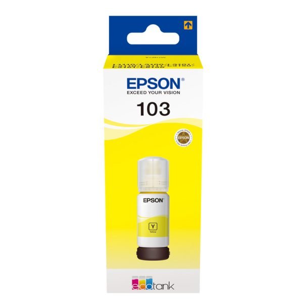 Epson 103 EcoTank Yellow 65ml ink bottle [ C13T00S44A ]