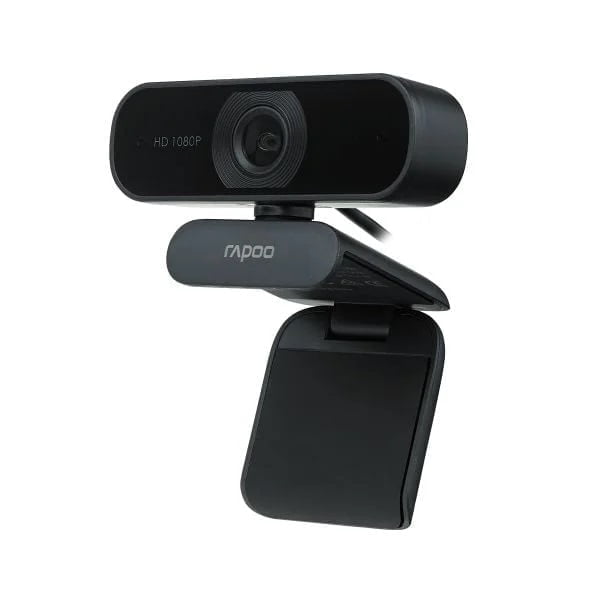 Rapoo C260 Web Camera - 1080P resolution - 80° wide-angle view - Flexible rotation 