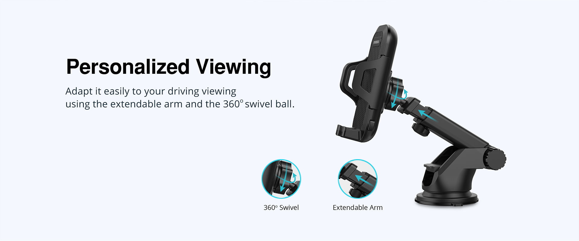 Riversong FlexiClip Multifunctional Car Phone Mount [ CH05 ]