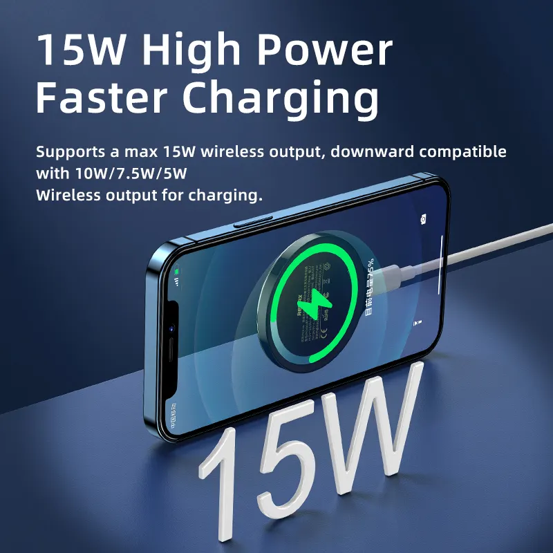 Remax RP-W50 15W Wireless Fast Charger 
