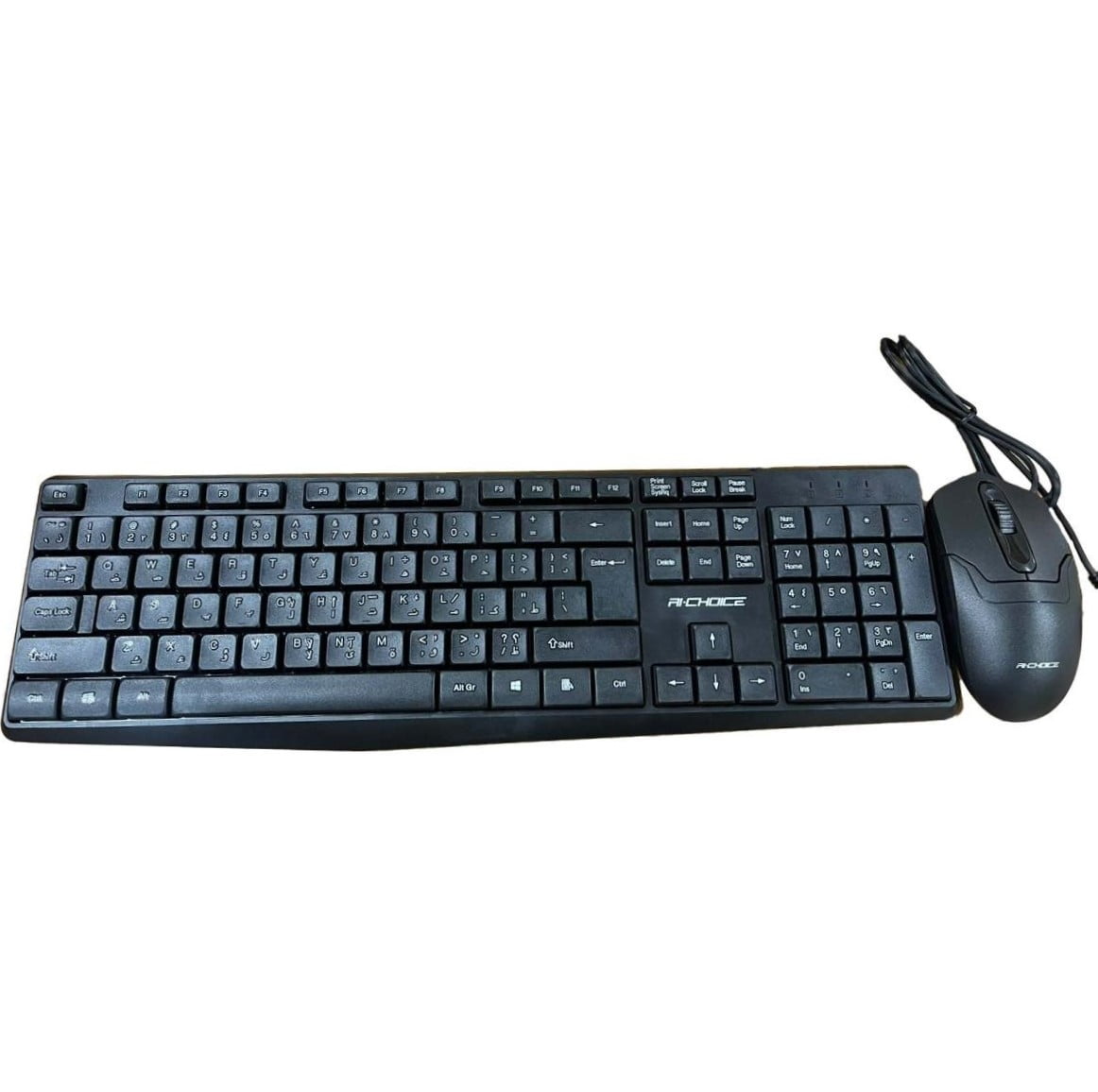 RI-Choice KM1000 Wired Keyboard And Mouse Combo