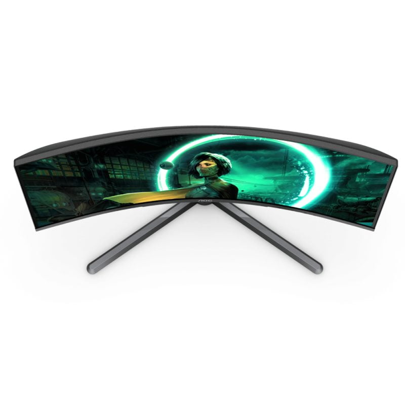 AOC 31.5" Curved Gaming Monitor - FHD - 1ms - VA - HDMI 1.4 x 2, DisplayPort 1.2 x 1 - C32G3E