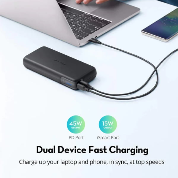 RAVPower 20000mAh PD Pioneer Power Bank - 60W - RP-PB201