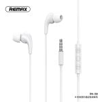 REMAX RW-108 - 3.5mm WIRED EARPHONES ( white color )