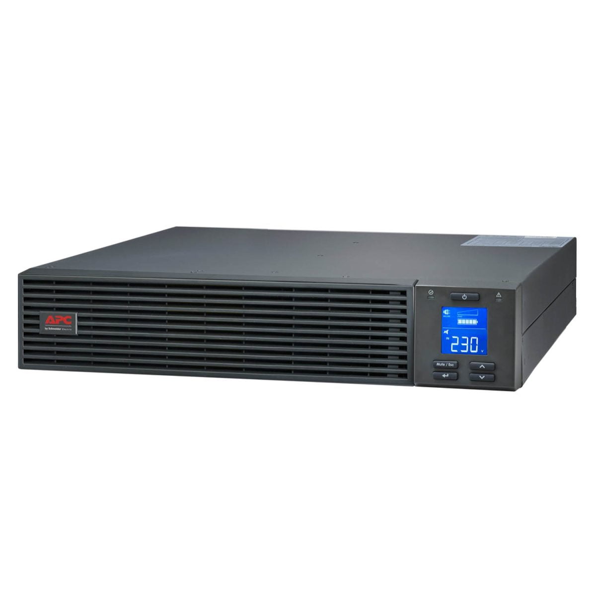 APC Easy UPS On-Line (3000VA/2400W / Rackmount 2U / 230V / 6x IEC C13 + 1x IEC C19 outlets / Intelligent Card Slot / LCD / W/O rail kit) [ SRV3KRI ]