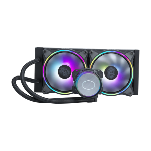 Cooler master MASTERLIQUID ML240 ILLUSION Liquid CPU Cooler - black color - MLX-D24M-A18P2-R1 - Image 3