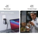 ANKER 733 GaNPrime powercore 65W - 2 in 1 ( Power Bank and charger plug ) - A1651211 - Image 2