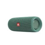 JBL Flip 5 Eco edition portable Bluetooth speaker { up to 12 hours play time / green color } JBLFLIP5ECOGRNAM