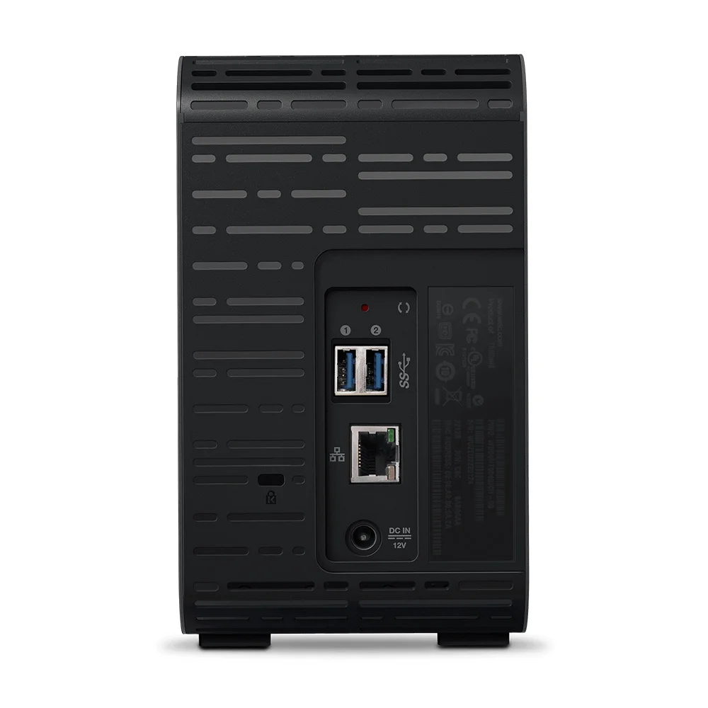 WD Western Digital 8TB My Cloud Expert Series EX2 Ultra NAS [ WDBVBZ0080JCH-NESN ]