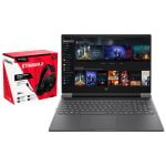 HP Victus gaming laptop 16-r0059wm { Core i7-13700H / RTX 4060 8GB / 16.1" FHD 144Hz / 16GB DDR5 / 1TB SSD NVMe / WINDOWS 11 } 8Q9R4UA - HYPERX cloud stinger 2 headphone is included