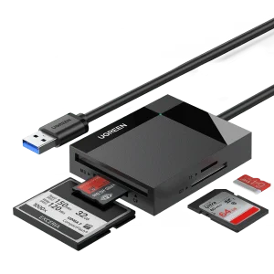 Ugreen 4-in-1 USB 3.0 SD/TF/CF/MS Card Reader - 30333