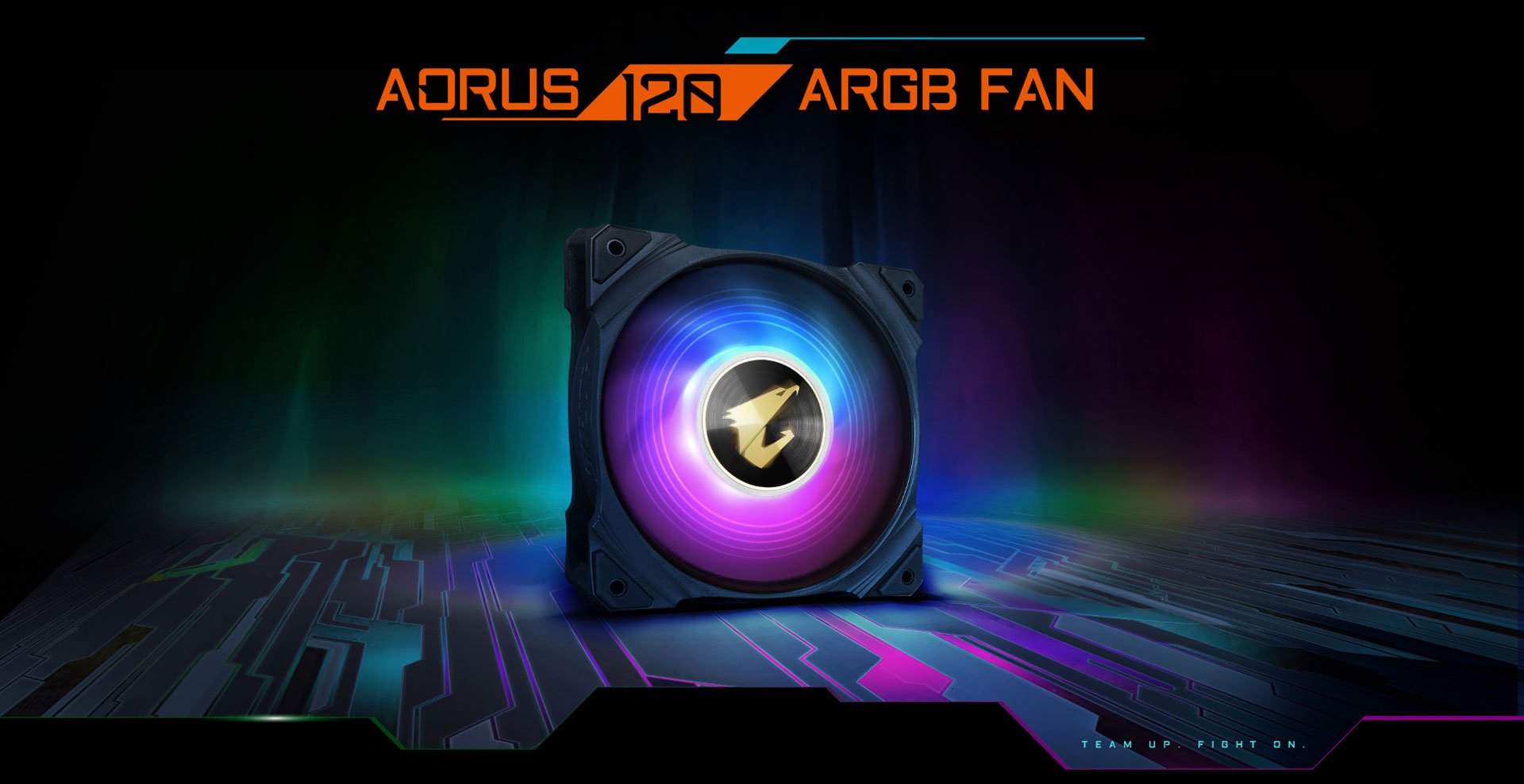 Gigabyte Aorus 120 ARGB Fan [ GP-AR120RFAN ]