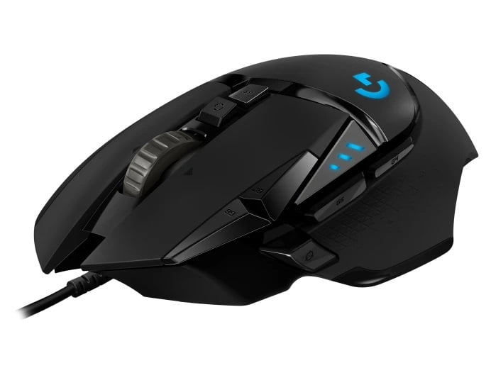 Logitech G502 HERO gaming mouse - HERO 25K gaming sensor - 910-005469
