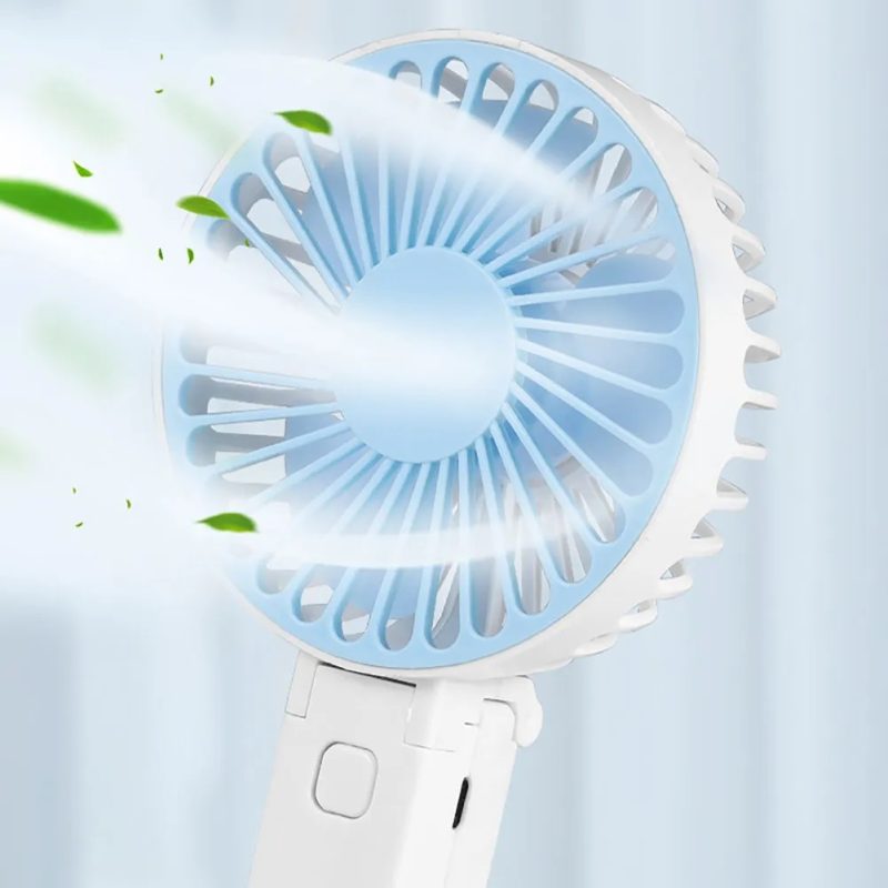 Handy folding mini fan - n12 - Li-ion rechargeable battery 