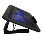 Laptop Cooling pad s69 - two fans built-in - adjustable heights - for Laptop up to 17 " - Image 2