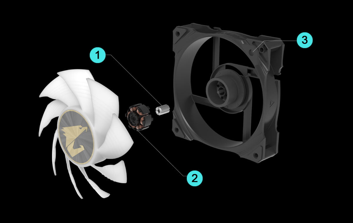 Gigabyte Aorus 120 ARGB Fan [ GP-AR120RFAN ]