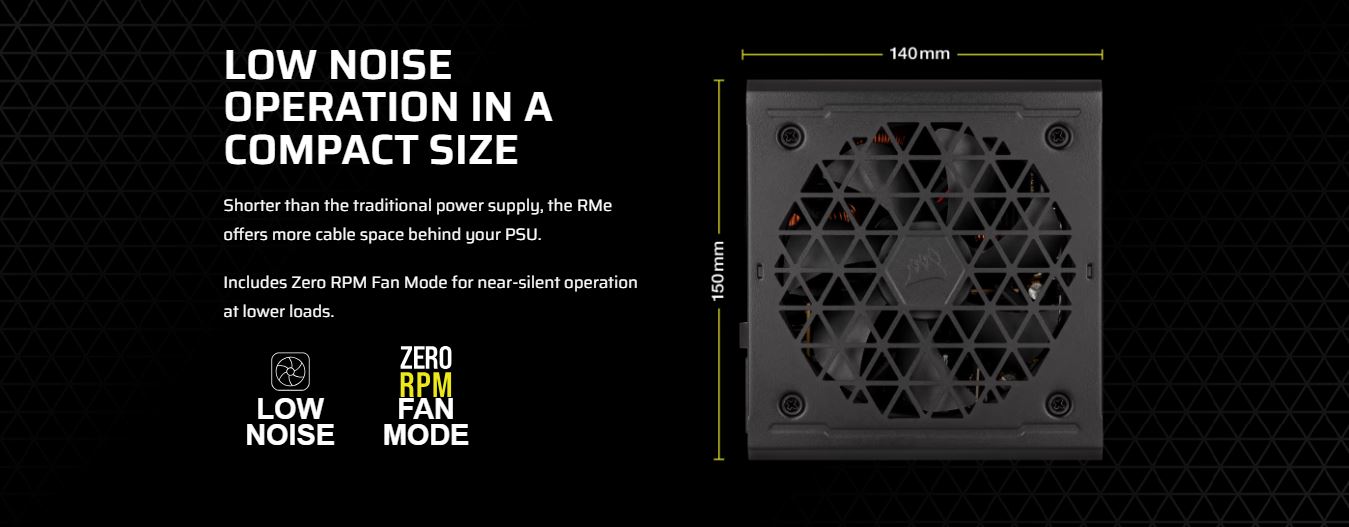 CORSAIR RM750e ATX Power Supply - 750W gold - CP-9020262-UK