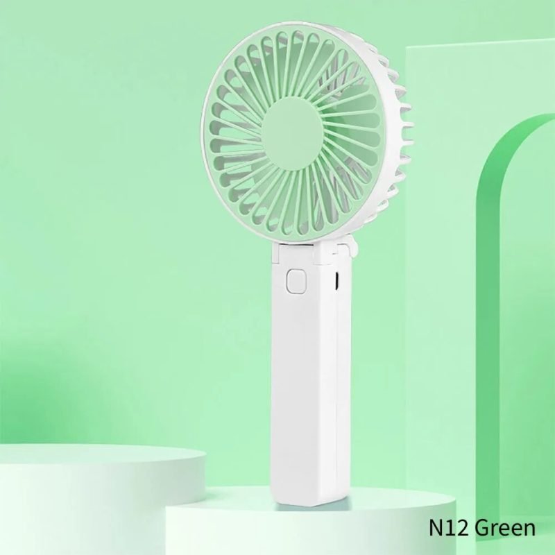 Handy folding mini fan - n12 - Li-ion rechargeable battery 
