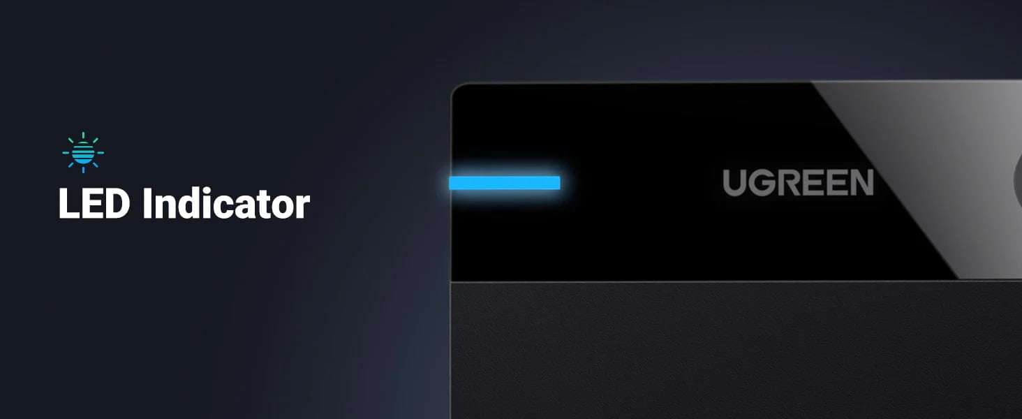 Ugreen 3.5 Inches USB 3.0 Hard Drive Enclosure - SATA 6.0 Gb/s - 50422