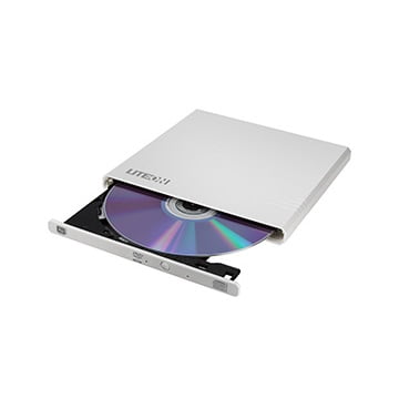 LITEON External Super-slim DVD-RW [eBAU108-11] – White