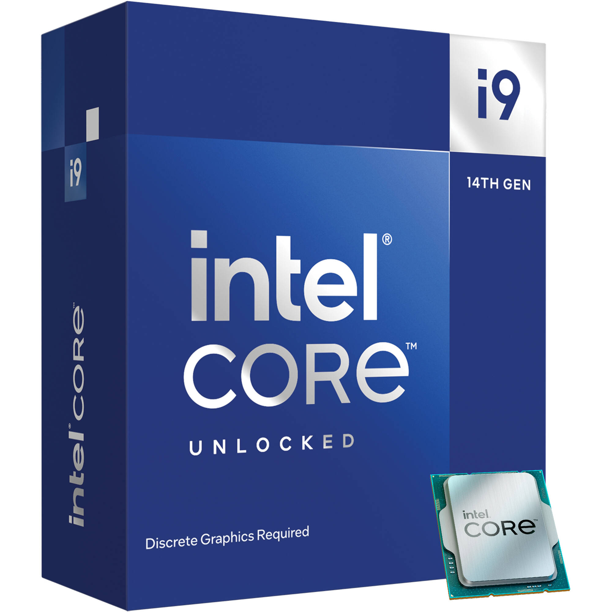Intel desktop CPU - core i9-14900KF (14Gen) - 24 Total Cores - 6 GHz Max Turbo Frequency - BX8071514900KF